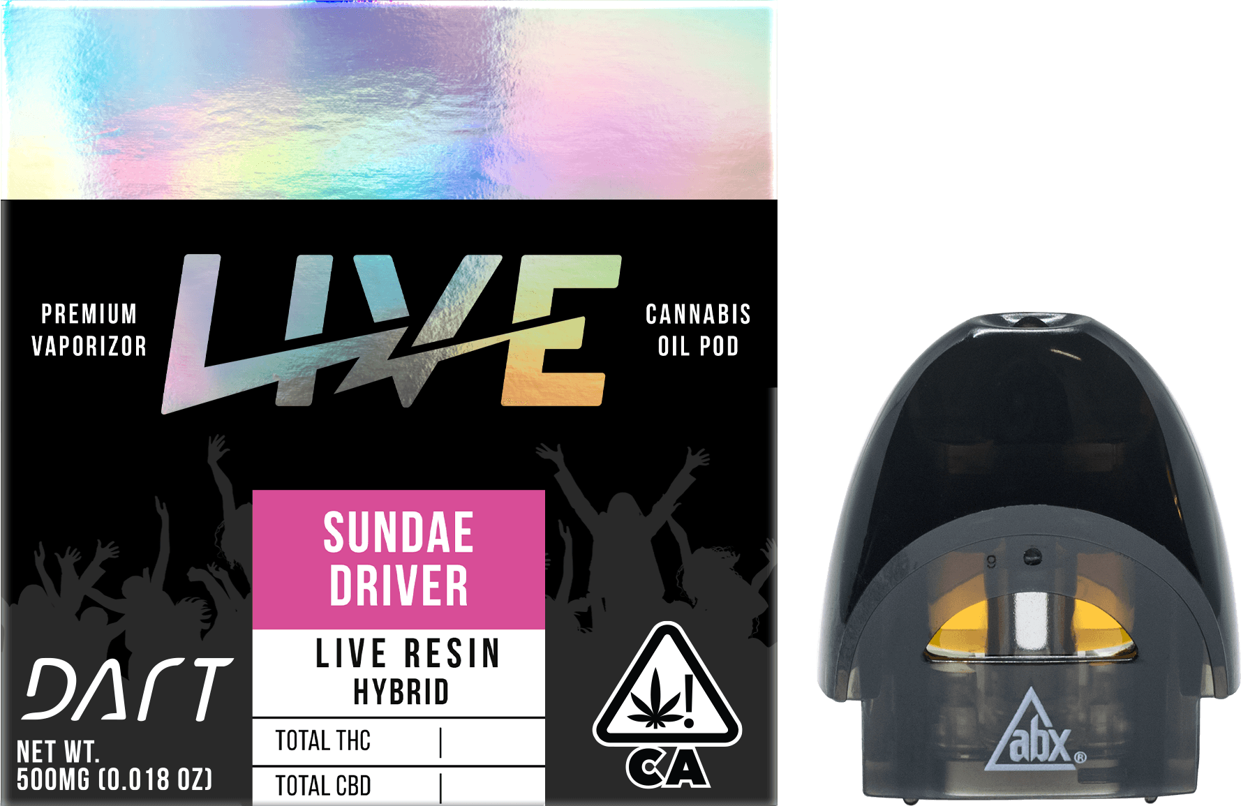 LIVE Resin Dart Pod, Sundae Driver