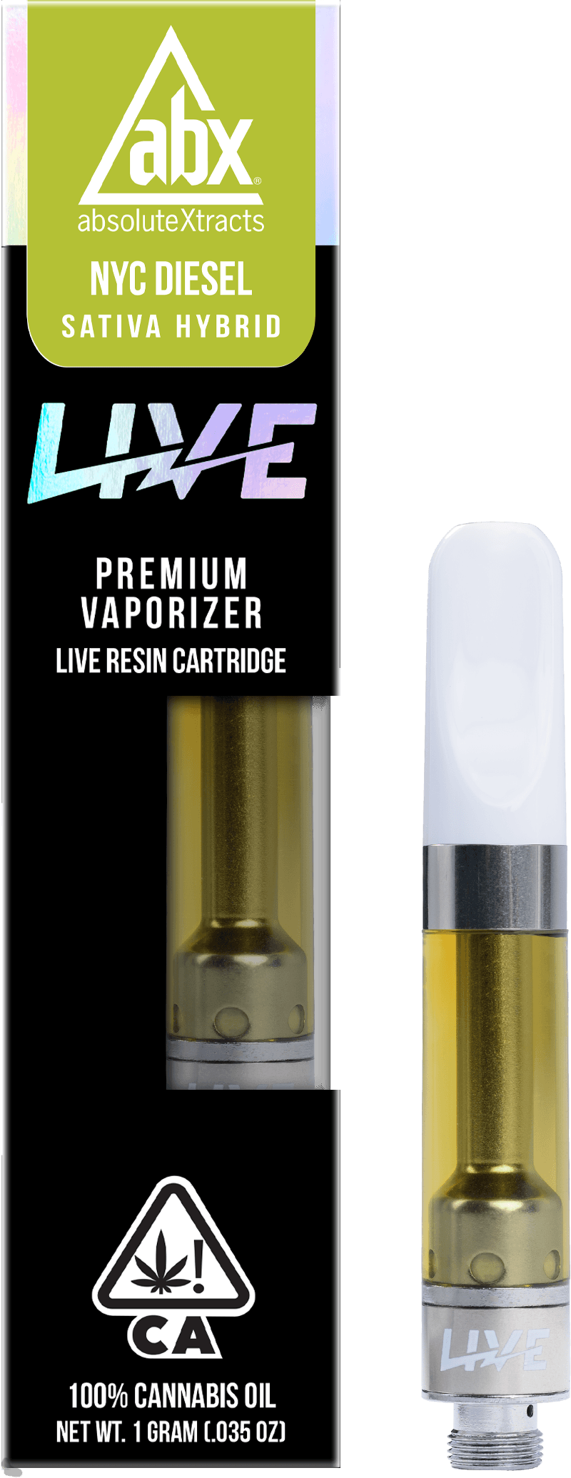 LIVE Resin Vape Cartridge, NYC Diesel