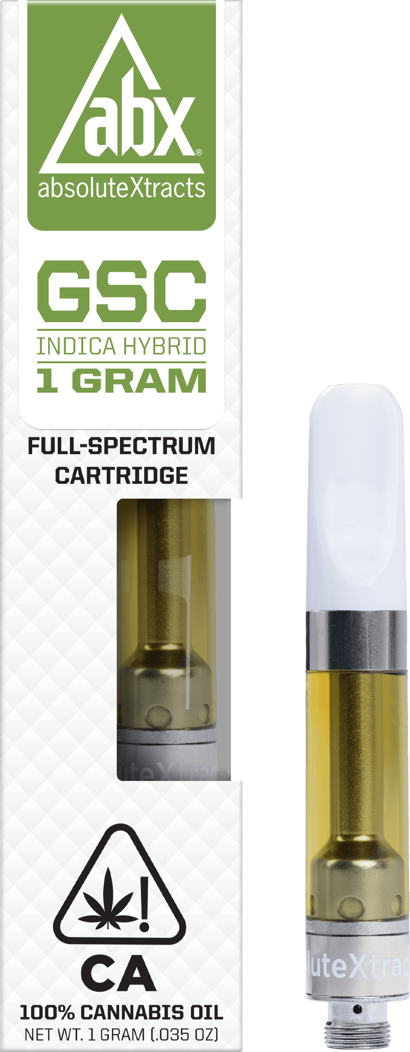 Full-Spectrum Vape Cartridge, GSC