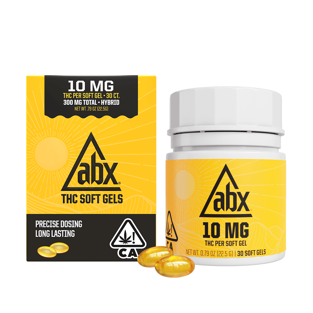 Soft Gels 10mg THC 30 CT