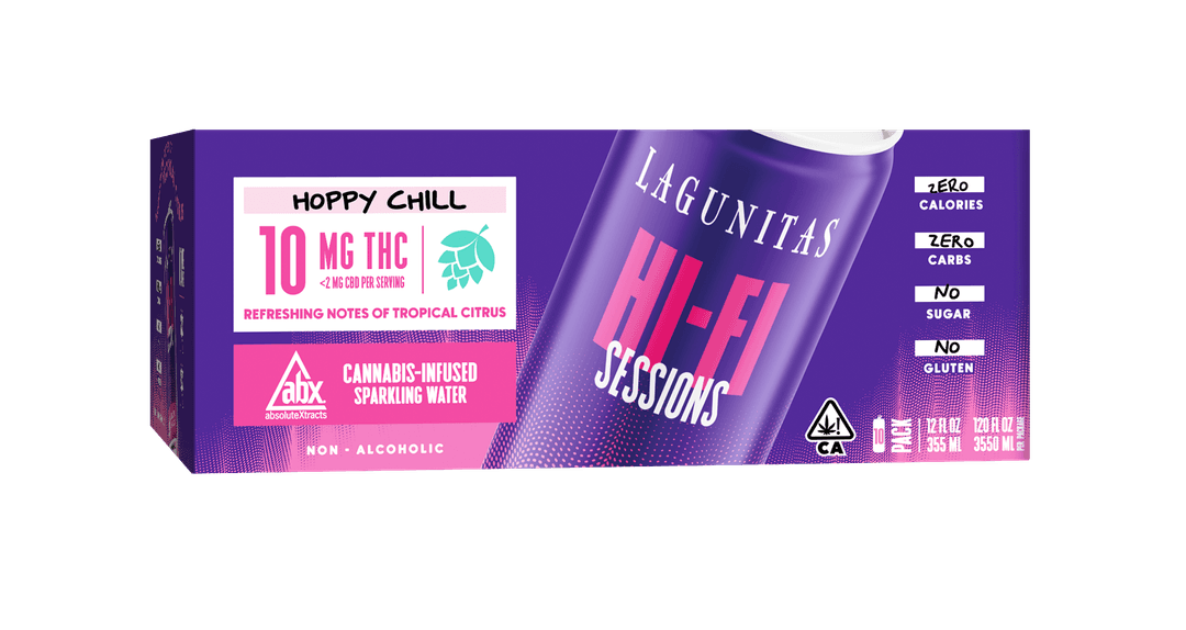 Hi-Fi Sessions Hoppy Chill 10mg THC 10 Pack