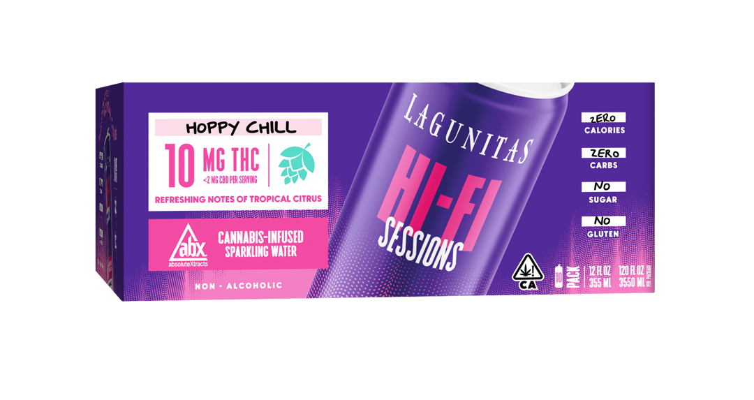 ABX | Product: Hi-Fi Sessions - Hoppy Chill 10mg THC 10-pack