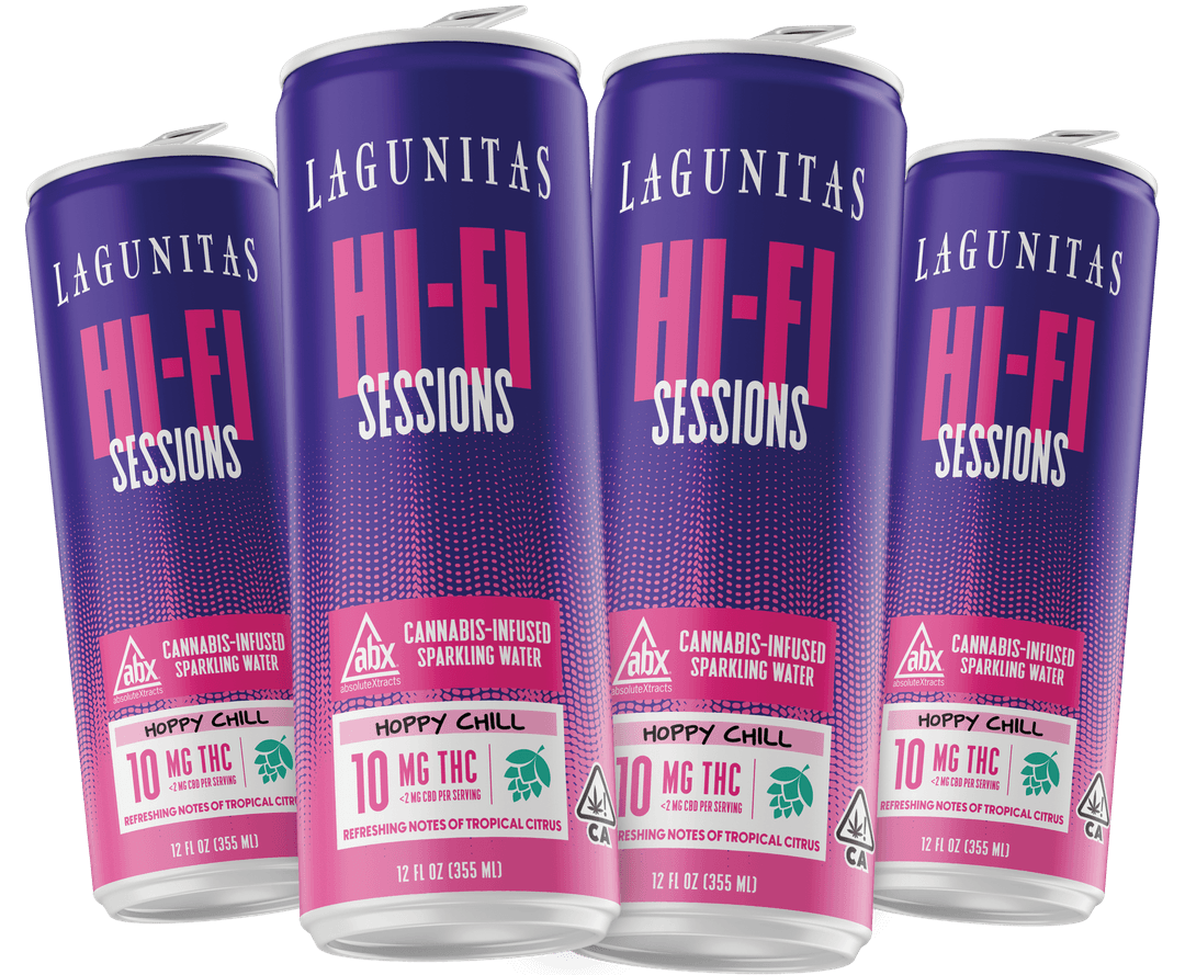 Hi-Fi Sessions - Hoppy Chill 10mg THC 4-pack