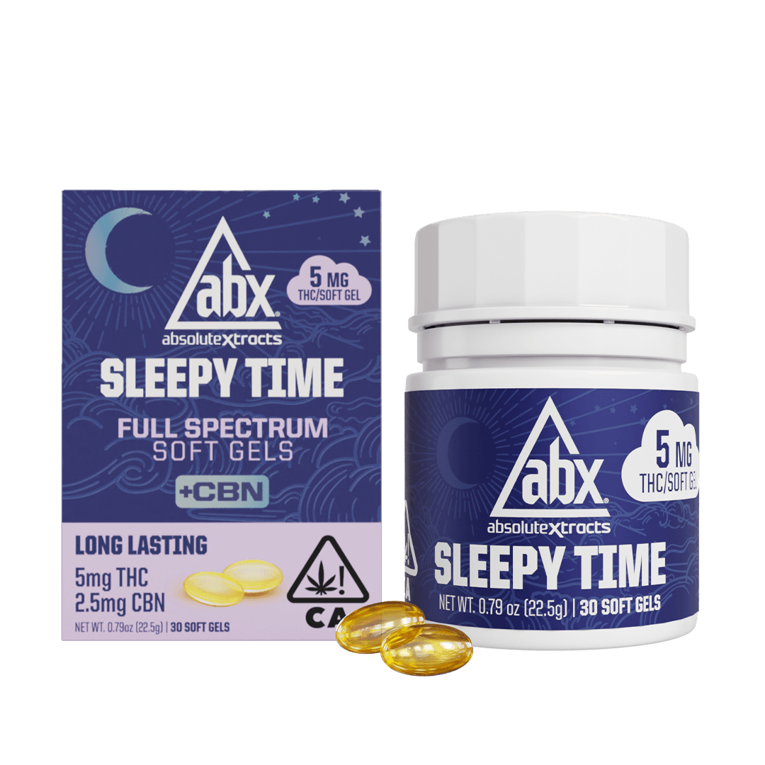 Sleepy Time Solventless +CBN Soft Gels 5mg