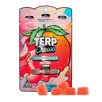 Terp Chews Strawberry Haze Gummies
