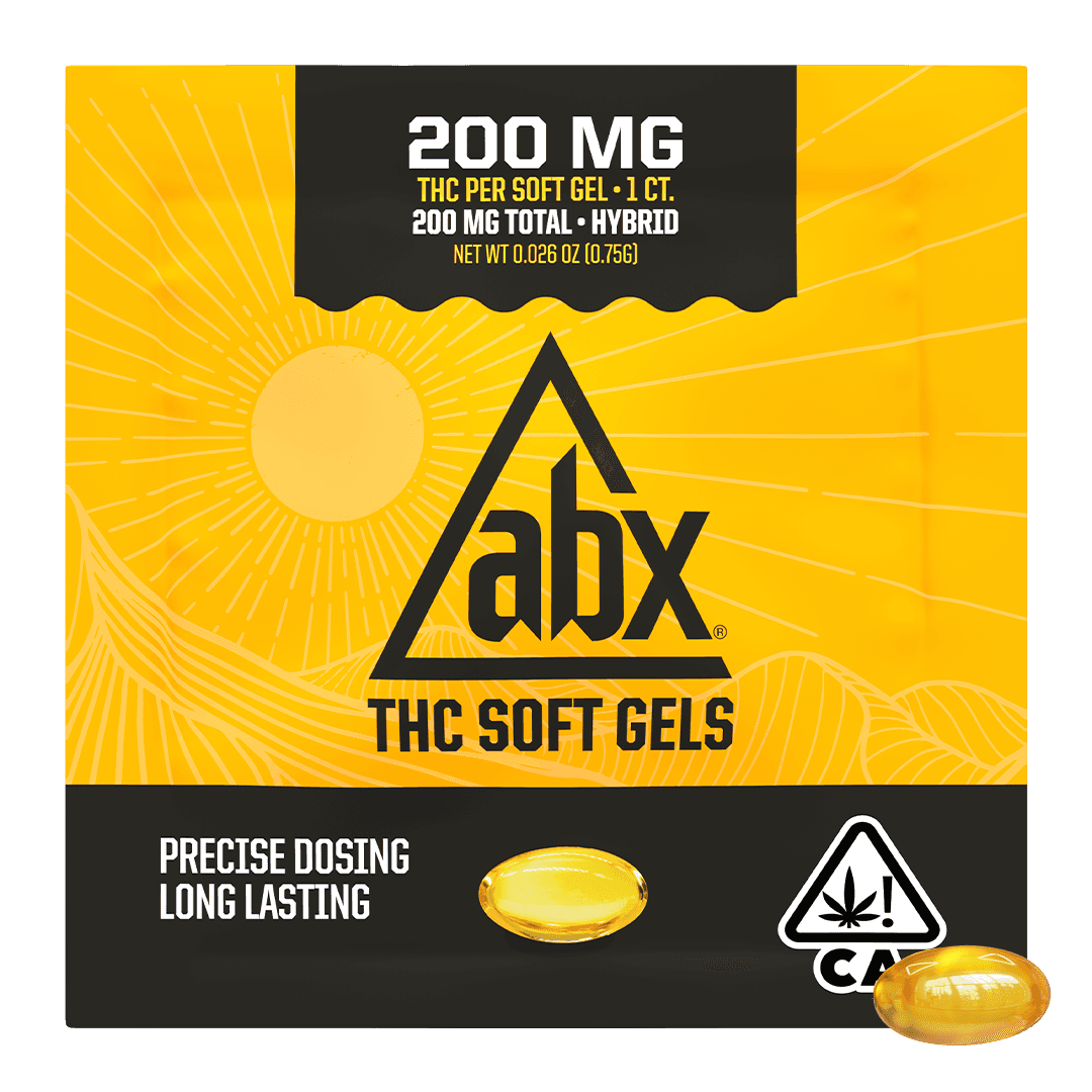 Soft Gels 200mg THC (Highest Potency) 