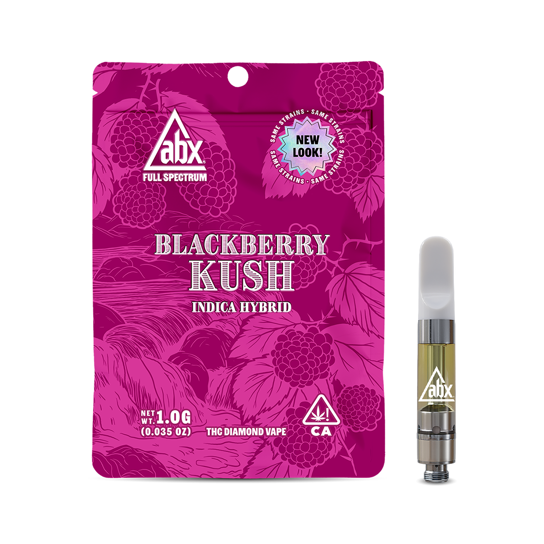 ABX | Product: ABX - Blackberry Kush High Potency Vape - 1g ABX | Product: ABX - Blackberry Kush High Potency Vape - 1g