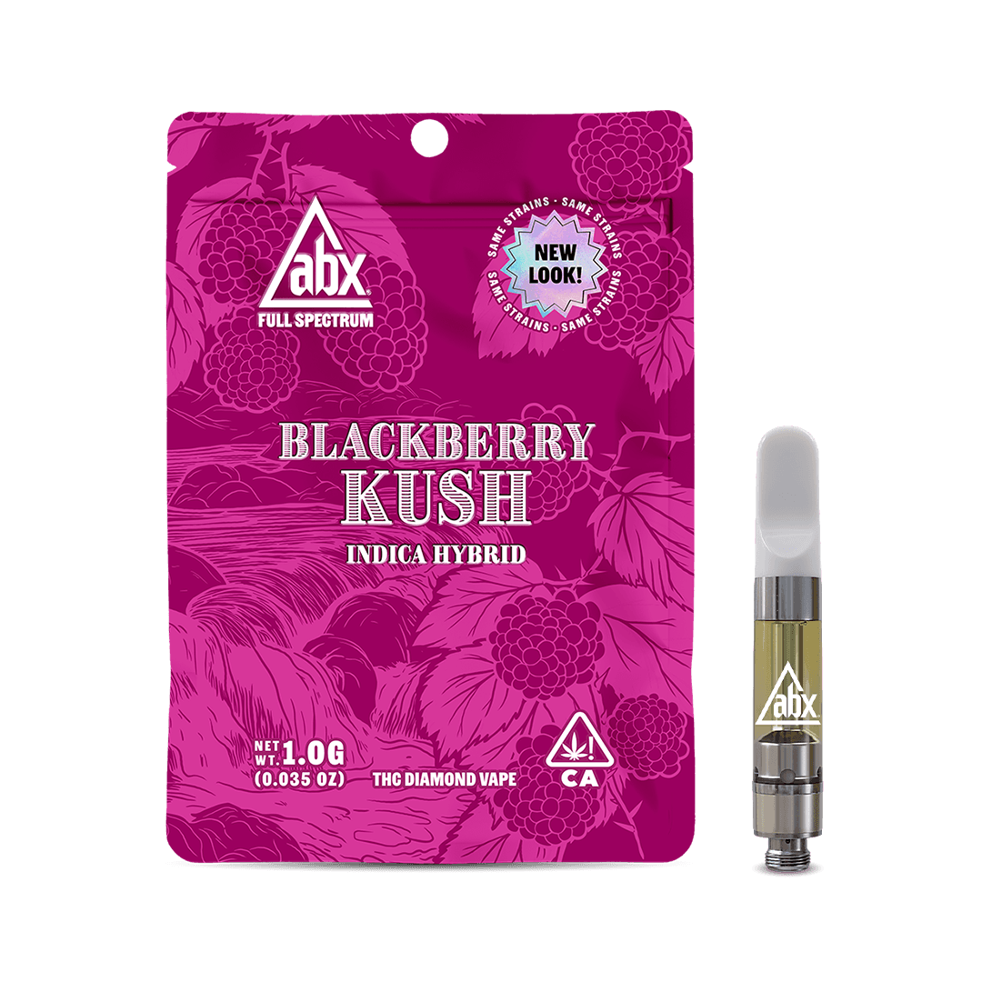 ABX - Blackberry Kush High Potency Vape - 1g