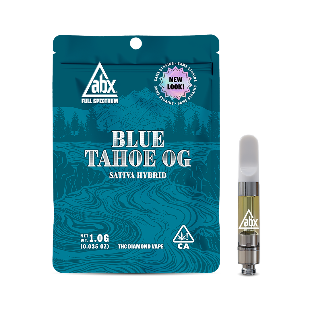 ABX | Product: ABX - Blue Tahoe OG High Potency Vape - 1g ABX | Product: ABX - Blue Tahoe OG High Potency Vape - 1g