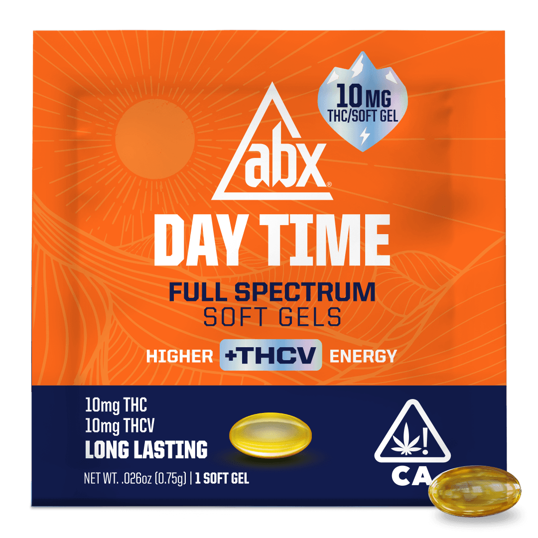ABX Day Time - 10mg THC + 10mg THCV Soft Gels - 1ct