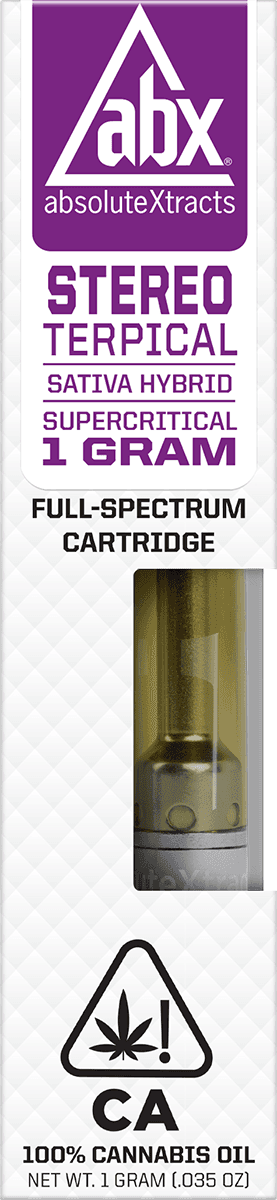 Full-Spectrum Vape Cartridge, Stereoterpical