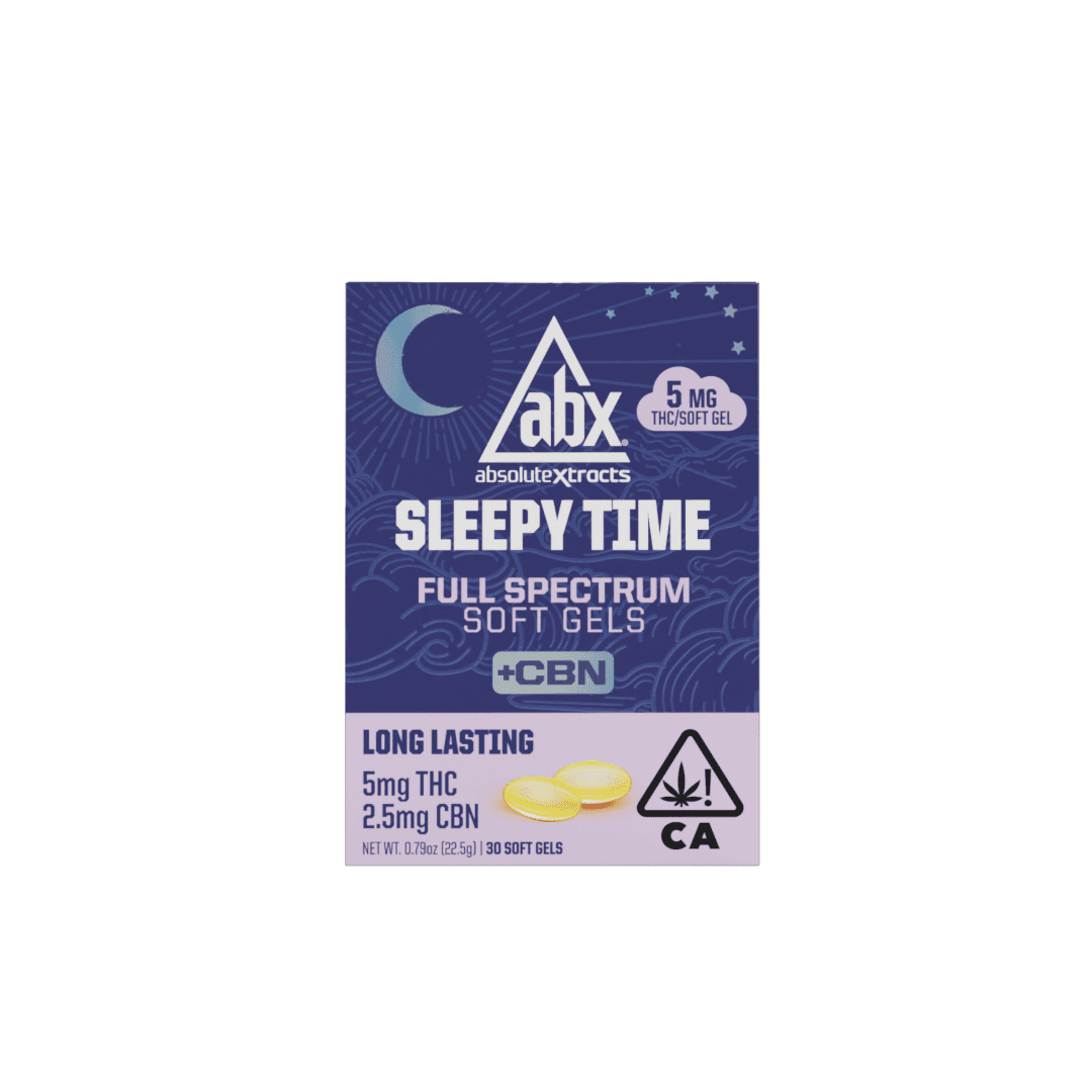 Sleepy Time Solventless +CBN Soft Gels 5mg